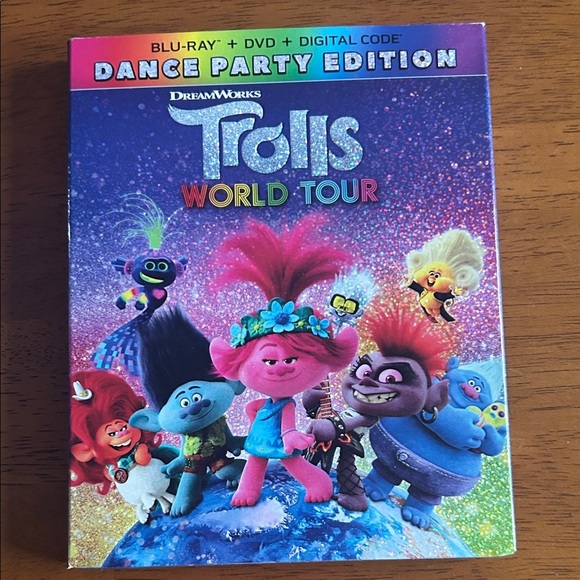 DreamWorks Trolls Party Edition Blu-ray and DVD Set - Picture 3 of 7